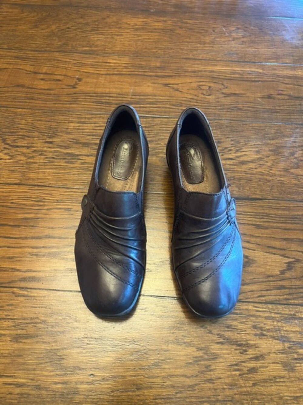 Women's Earth Origins Comfort Shoe, Size 8.5, Brown, 1.5" heel, Leather, Ex Con! - Picture 2 of 8